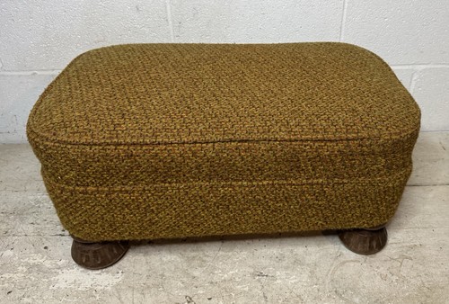 Vintage mcm ottoman hassock - mcm,
